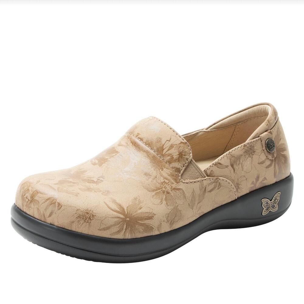 NEW ALEGRIA women's keli round toe clogs in sweeter than tandy